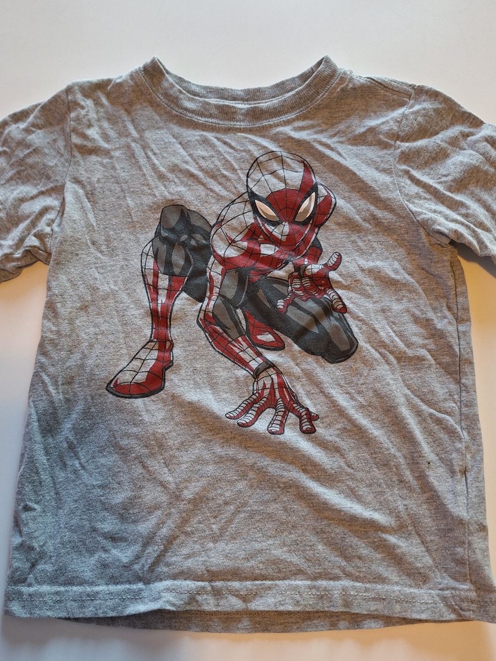 Marvel Spider-Man Grey Logo Tee